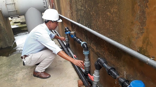 sửa đường ống cấp nước sạch
