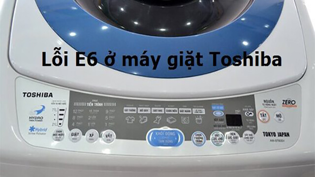mã lỗi của máy giặt toshiba
